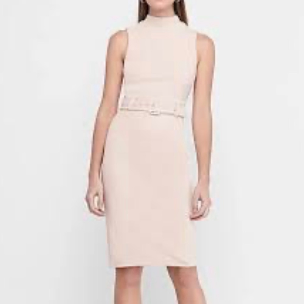 Express Soft Pink Sleeveless Top